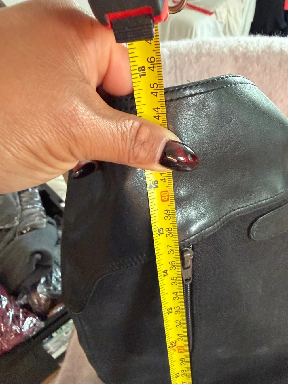 Patagonia Black Over-the-Knee Buckle Riding Boots